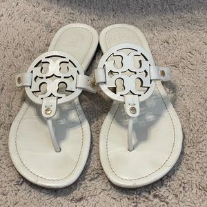 Tory Burch Miller Sandals in White